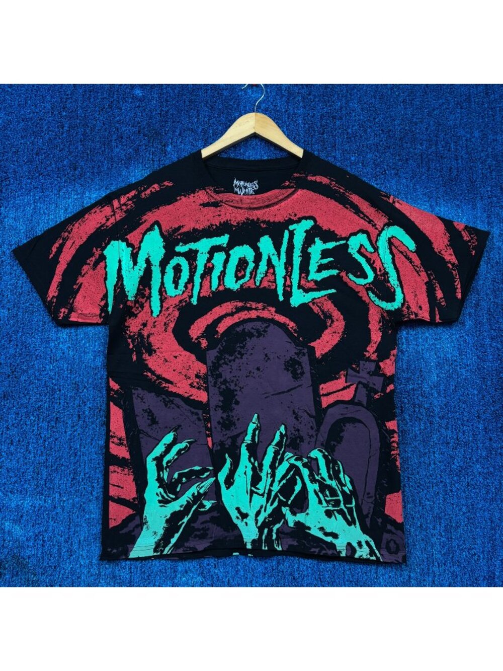 Motionless In White Zombie Rock T-Shirt Size Large